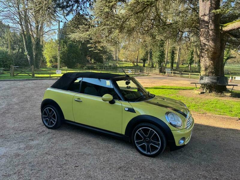 Mini Convertible 1.6 Cooper Euro 4 Yellow #5