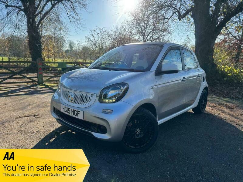 Smart Forfour 0.9T Proxy Premium Euro Silver