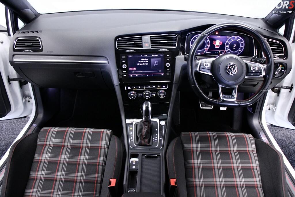 Volkswagen Golf Hatchback 2.0 Tsi Gti Performance - Ulez Compl MC19LFZ White #2