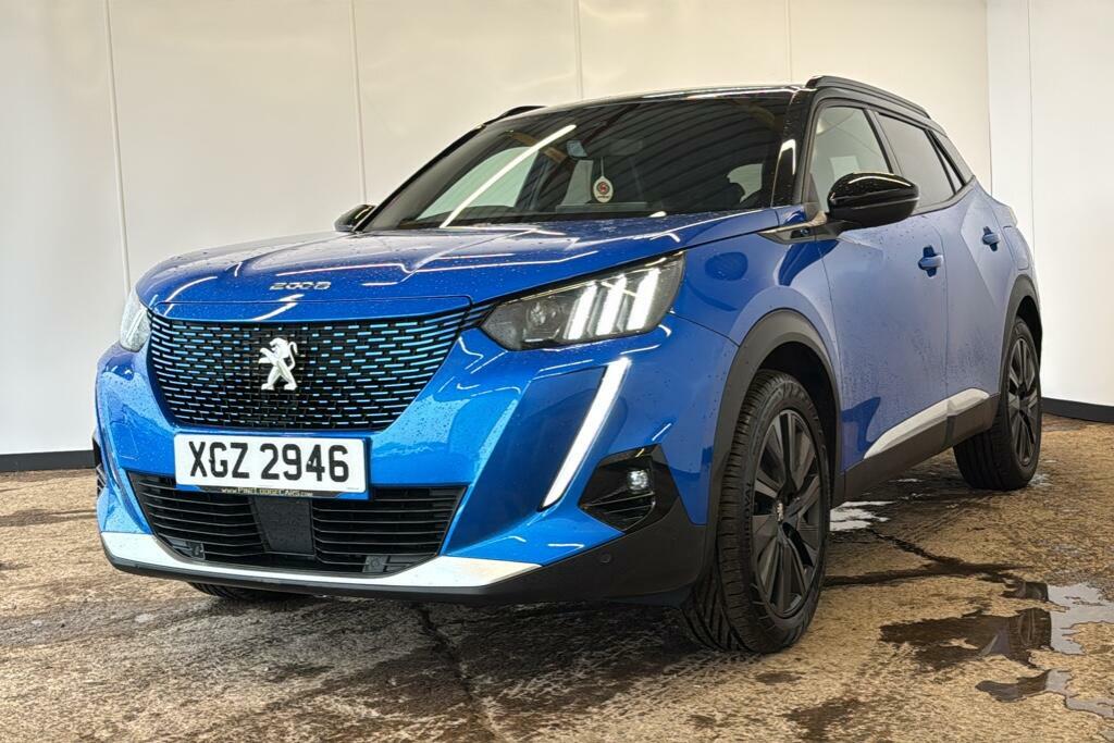 Peugeot e-2008 50Kwh Gt Premium Suv 7Kw Charge XGZ2946 Blue #3