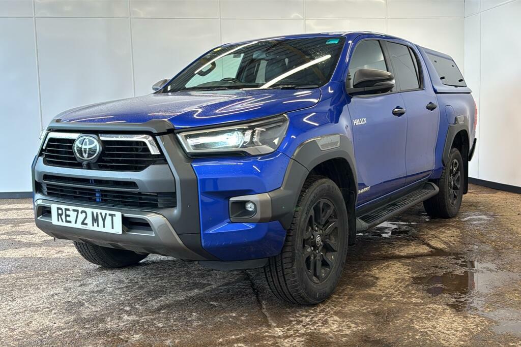 Toyota HILUX 2.8 D-4d Invincible X Pickup Double Cab RE72MYT Blue #3
