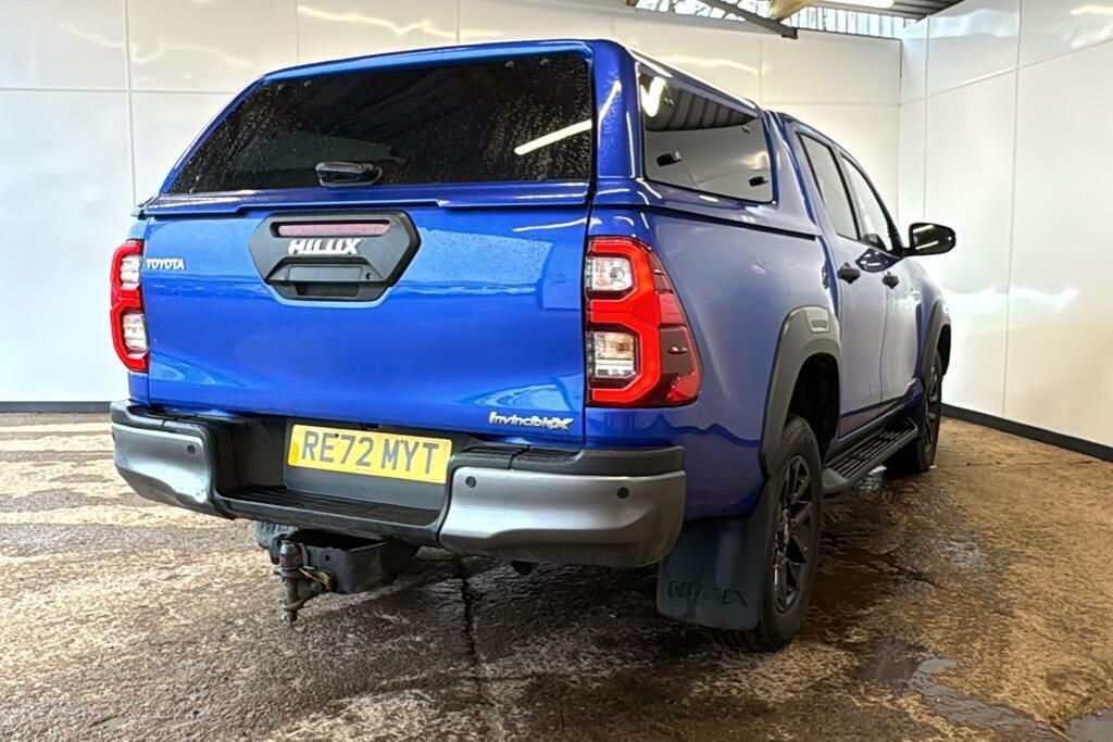 Toyota HILUX 2.8 D-4d Invincible X Pickup Double Cab RE72MYT Blue #4