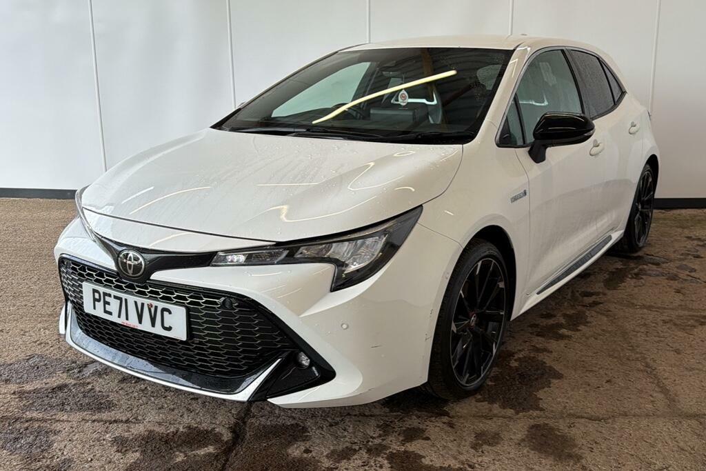 Toyota Corolla 2.0 Vvt-h Gpf Gr Sport Hatchback Hybrid PE71VVC White #2