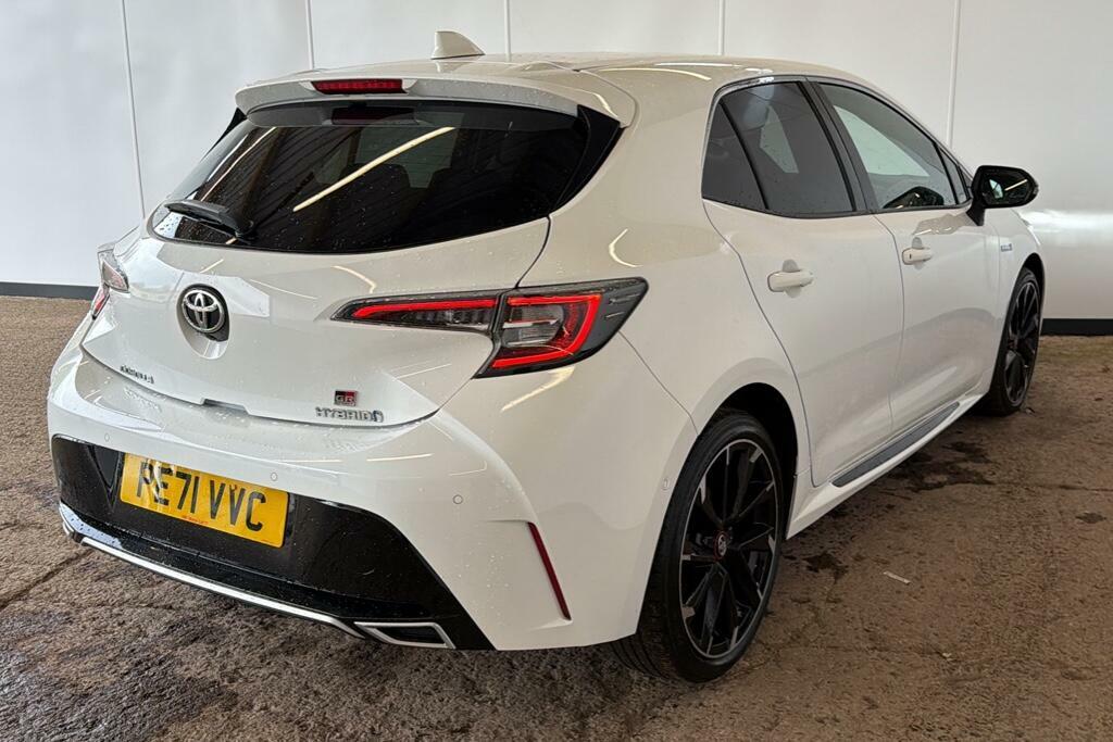 Toyota Corolla 2.0 Vvt-h Gpf Gr Sport Hatchback Hybrid PE71VVC White #3