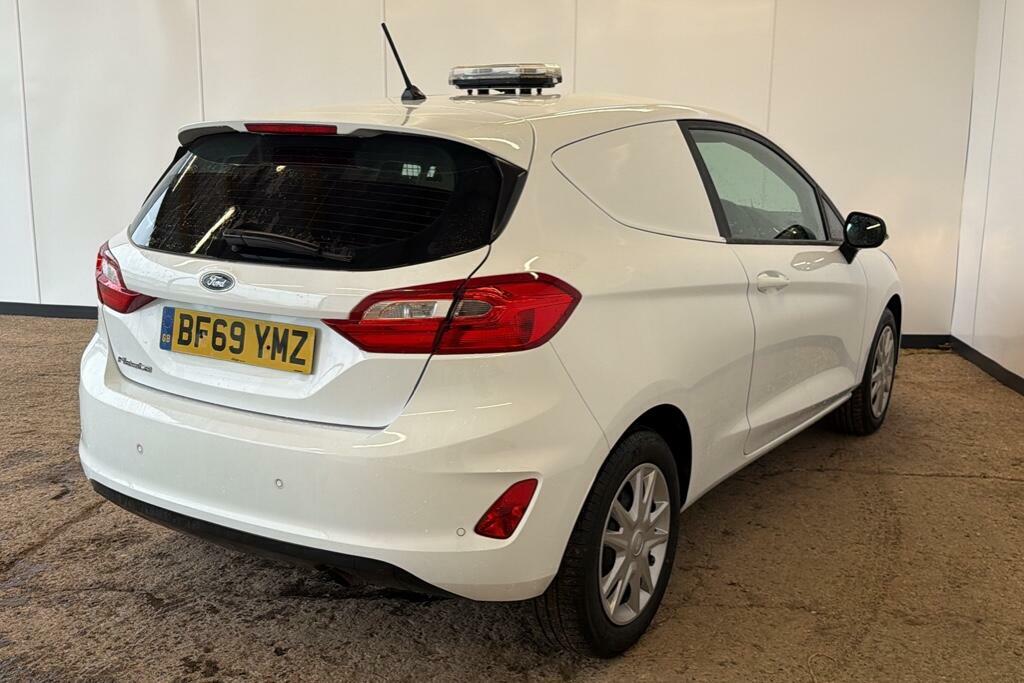 Ford Fiesta 1.5 Tdci Car Derived Van Euro 6 BF69YMZ White #4