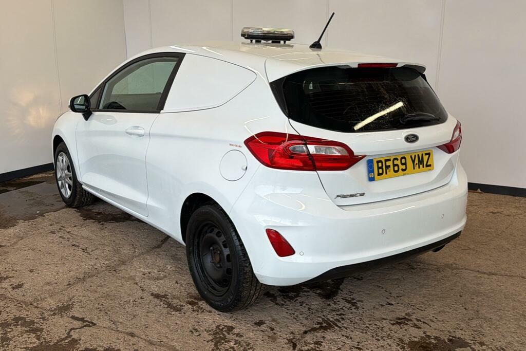 Ford Fiesta 1.5 Tdci Car Derived Van Euro 6 BF69YMZ White #2