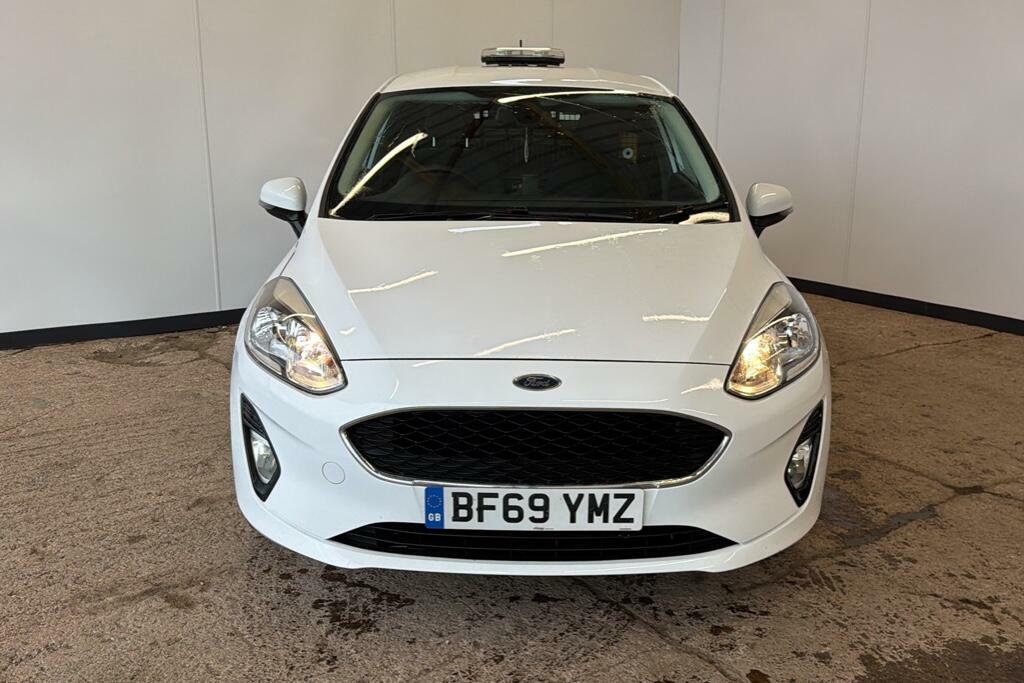 Ford Fiesta 1.5 Tdci Car Derived Van Euro 6 BF69YMZ White #5