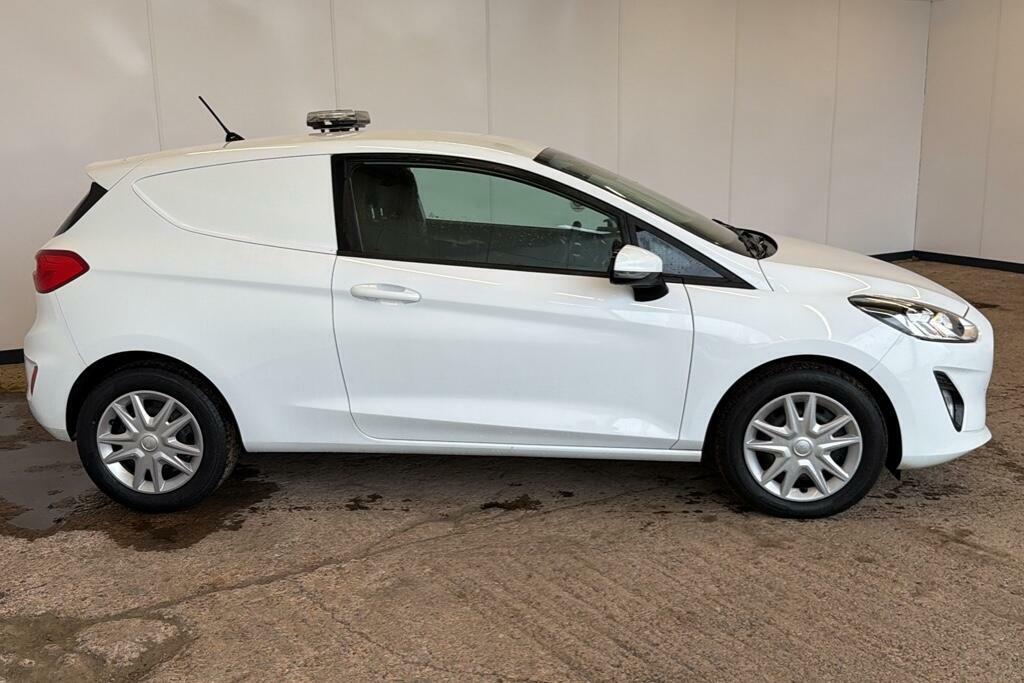 Ford Fiesta 1.5 Tdci Car Derived Van Euro 6 BF69YMZ White #6