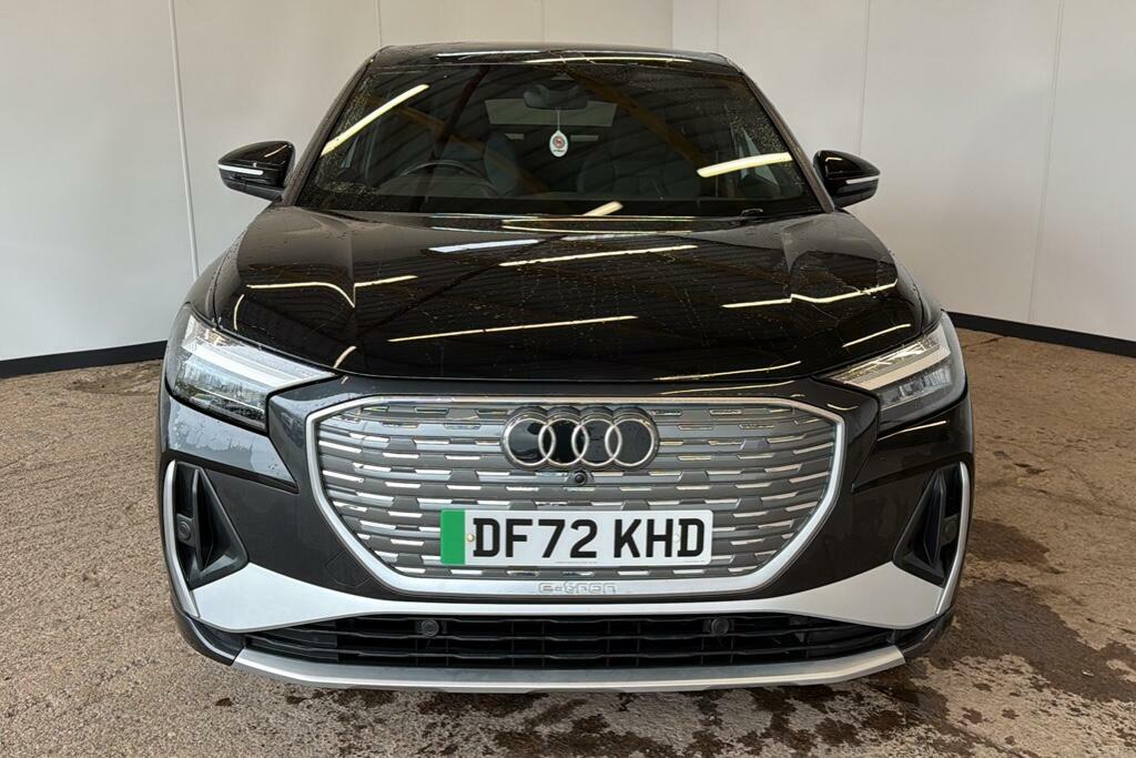 Audi Q4 E Tron 40 S Line Sportback 82Kwh 204 P DF72KHD Black #5
