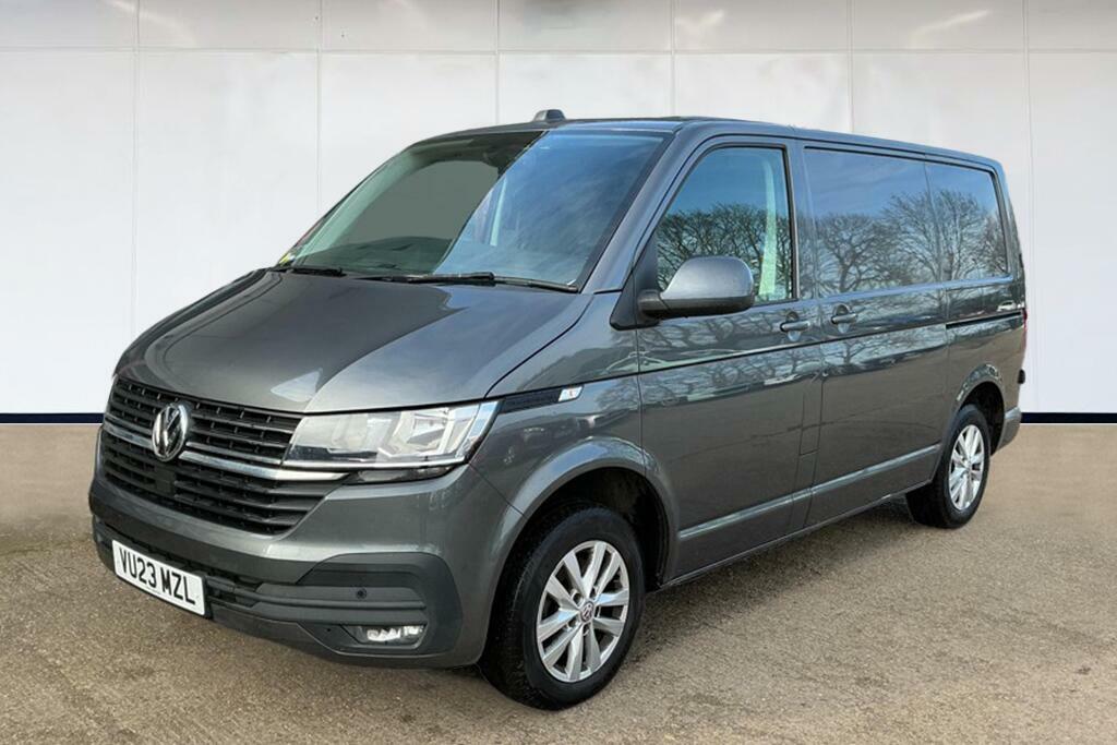 Volkswagen Transporter 2.0 Tdi T28 Highline Panel Van F VU23MZL Grey #2