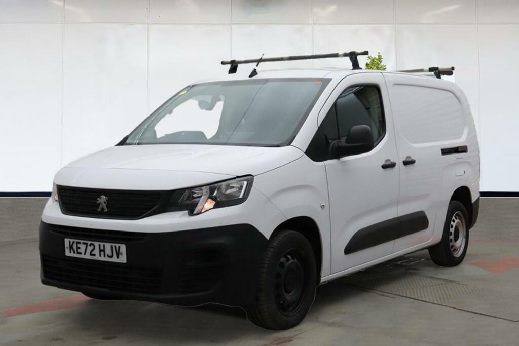 Peugeot Partner 1.5 Bluehdi 950 Professional Premium Long Panel KE72HJV White #2