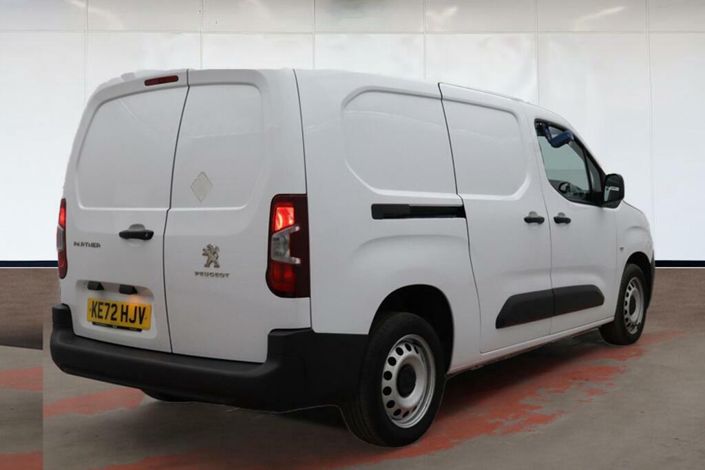 Peugeot Partner 1.5 Bluehdi 950 Professional Premium Long Panel KE72HJV White #3