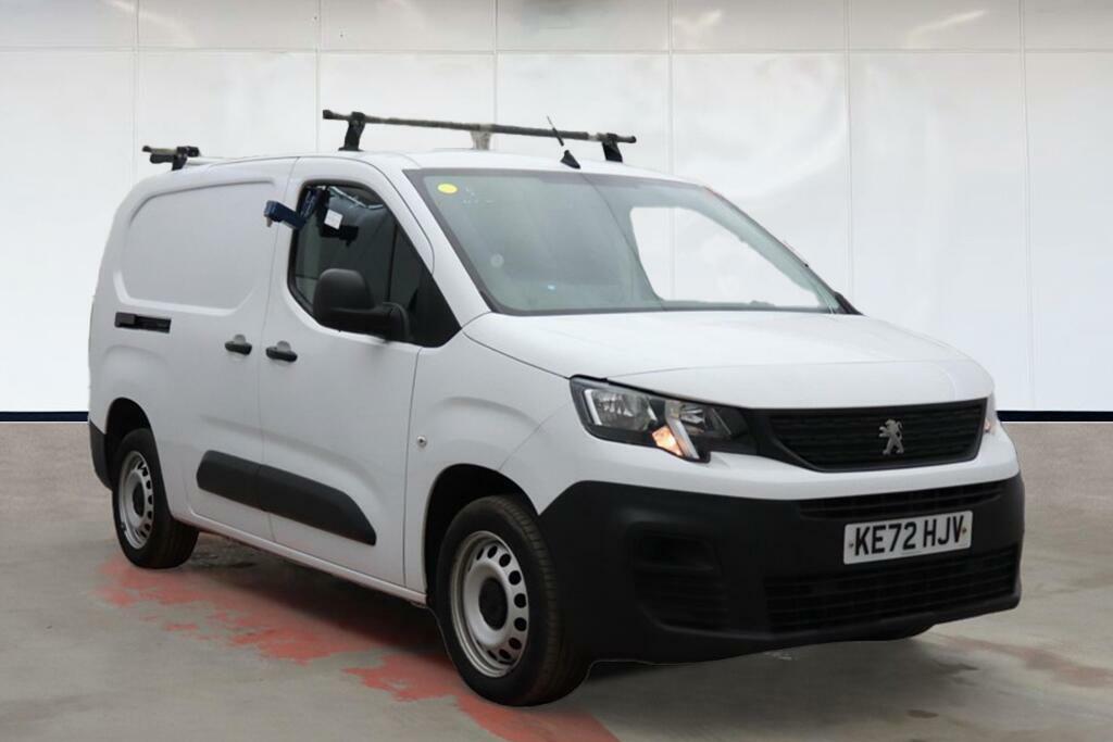Peugeot Partner 1.5 Bluehdi 950 Professional Premium Long Panel White