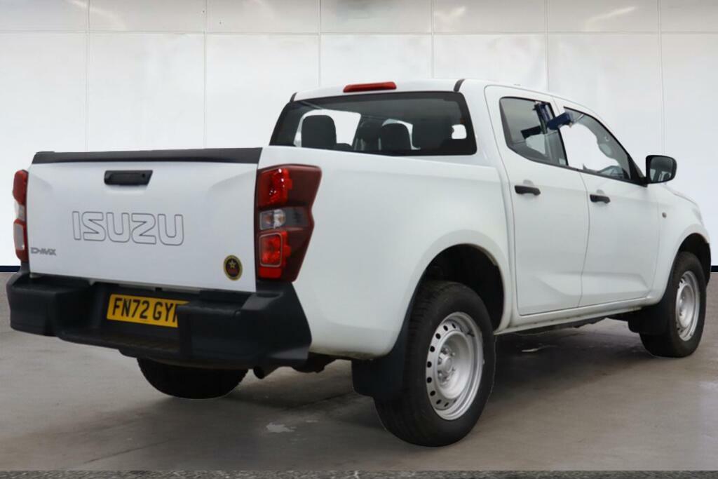 Isuzu D-Max 1.9 Td Utility Diff Lock Pickup Double Cab Die FN72GYF White #2