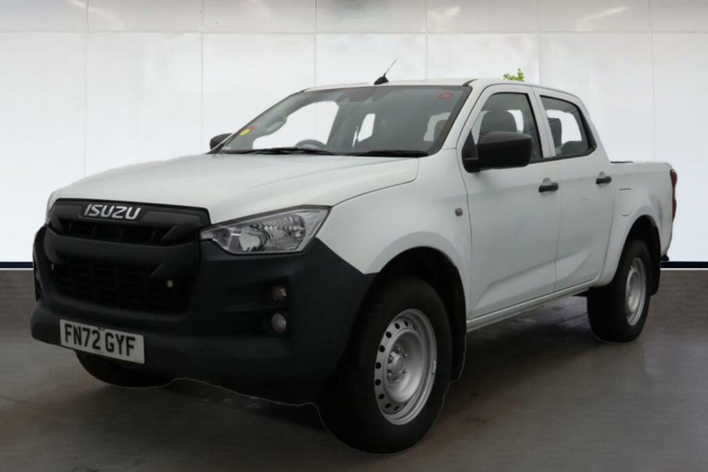 Isuzu D-Max 1.9 Td Utility Diff Lock Pickup Double Cab Die FN72GYF White #4