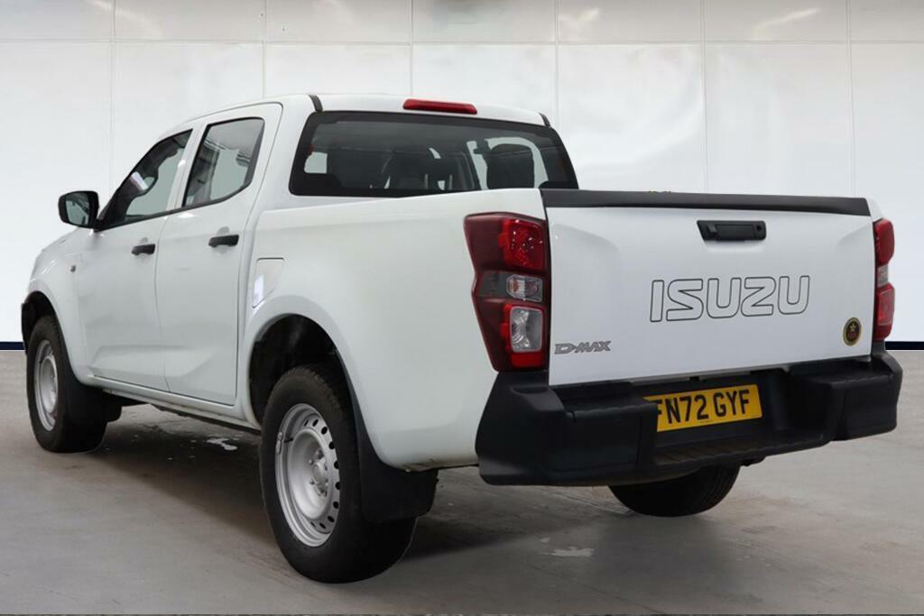 Isuzu D-Max 1.9 Td Utility Diff Lock Pickup Double Cab Die FN72GYF White #3