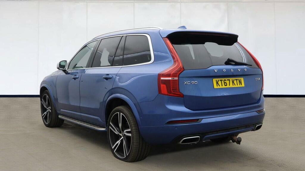 Volvo XC90 2.0 D5 Powerpulse R-design Pro Suv KT67KTN Blue #3