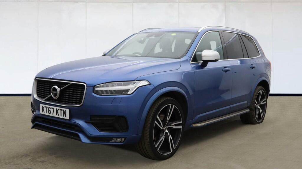 Volvo XC90 2.0 D5 Powerpulse R-design Pro Suv KT67KTN Blue #2
