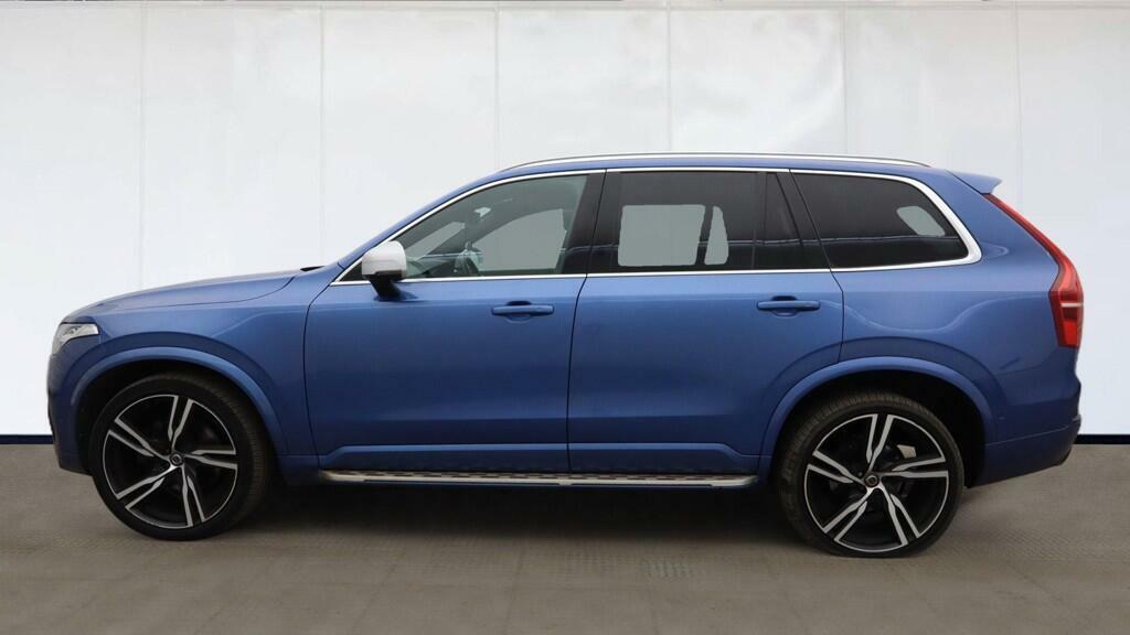 Volvo XC90 2.0 D5 Powerpulse R-design Pro Suv KT67KTN Blue #5