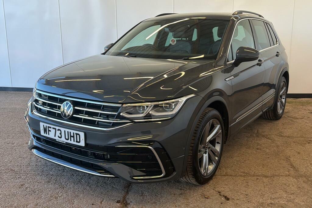 Volkswagen Tiguan 1.5 Tsi R-line Edition Suv Dsg Euro 6 WF73UHD Grey #3