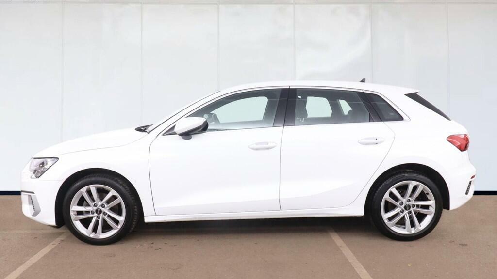 Audi A3 1.0 Tfsi 30 Sport Sportback Euro WN22OPR White #5