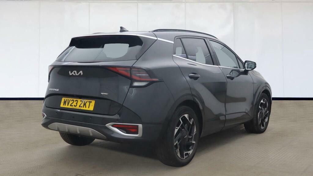 Kia Sportage 1.6 T-gdi Mhev Gt-line Suv Hybrid Dct E WV23ZKT Silver #4