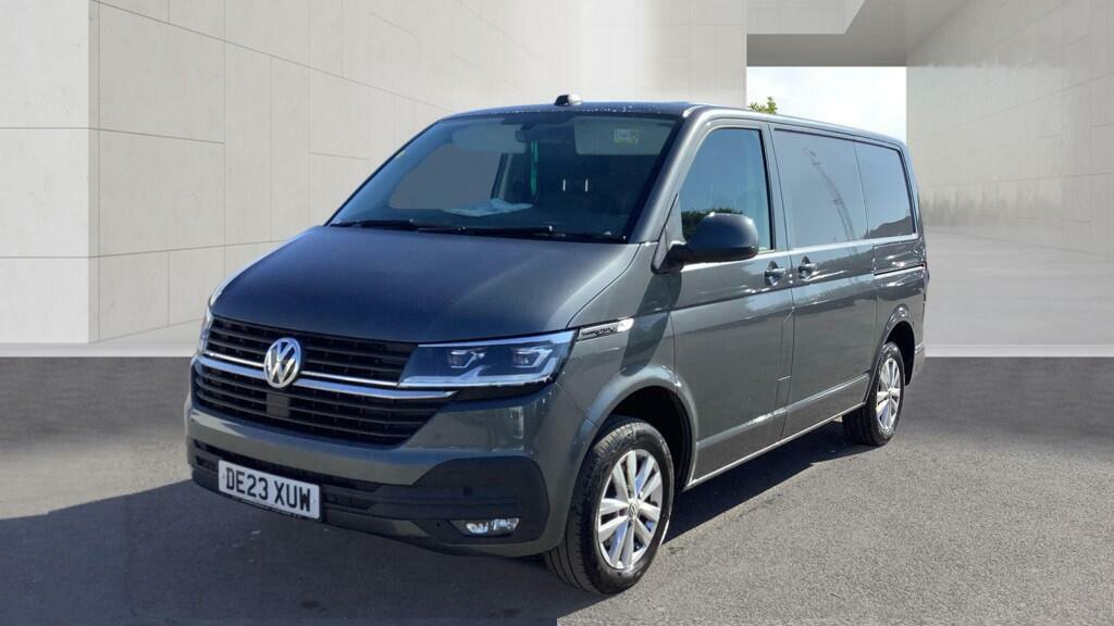 Volkswagen Transporter 2.0 Tdi T28 Highline Panel Van Dsg Fwd DE23XUW Grey #2
