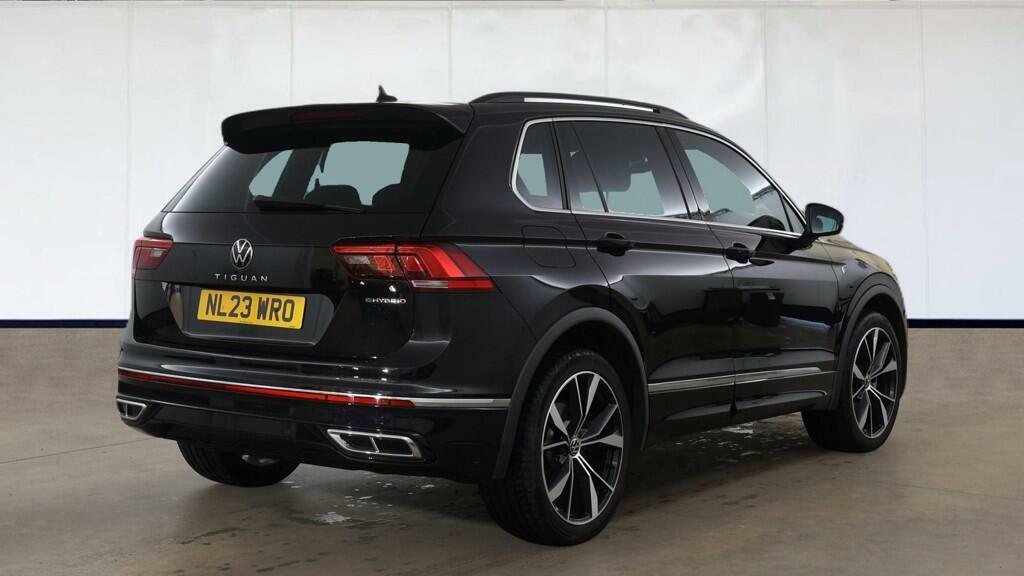 Volkswagen Tiguan 1.4 Tsi 13Kwh R-line Suv Plug-in Hybrid NL23WRO Black #4