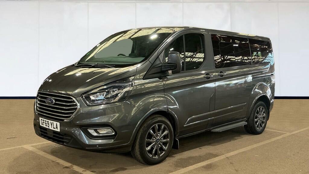 Ford Tourneo Custom 2.0 320 Ecoblue Titanium X Minibus Double Cab Silver #2