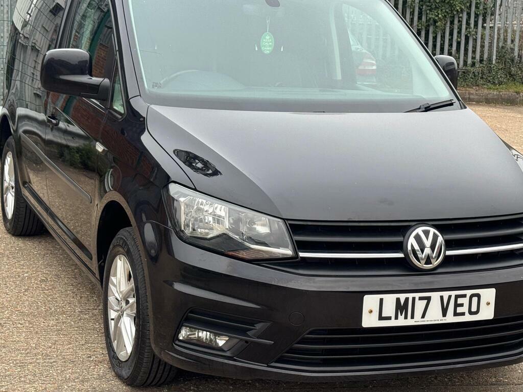 Volkswagen Caddy 2.0 Tdi C20 Bluemotion Tech Highline Swb Euro 6 S LM17VEO Black #6