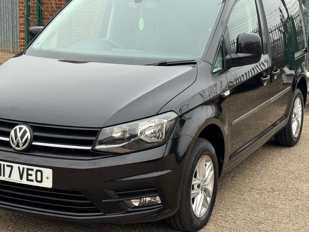 Volkswagen Caddy 2.0 Tdi C20 Bluemotion Tech Highline Swb Euro 6 S LM17VEO Black #3