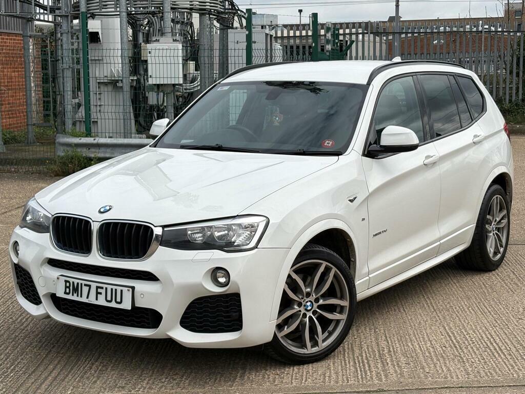 BMW X3 2.0 20D M Sport Xdrive Euro 6 S S White