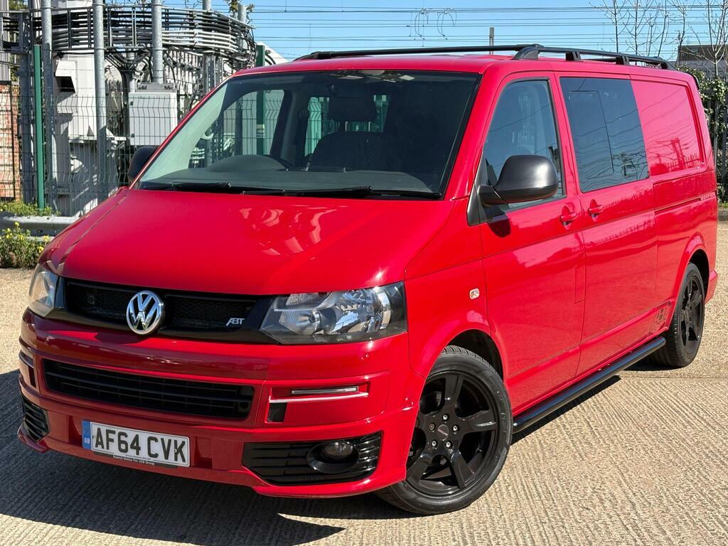Volkswagen Transporter 2.0 Tdi T32 Highline Kombi L3 H1 Red