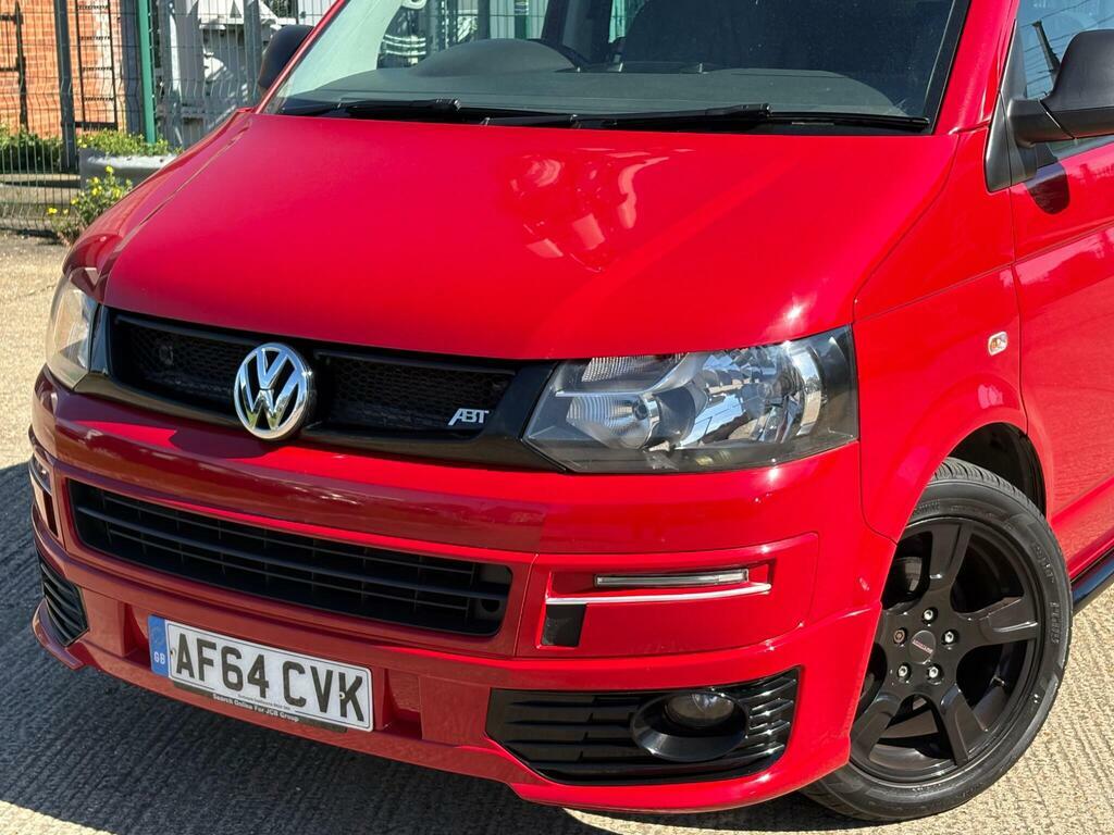 Volkswagen Transporter 2.0 Tdi T32 Highline Kombi L3 H1 Red #2