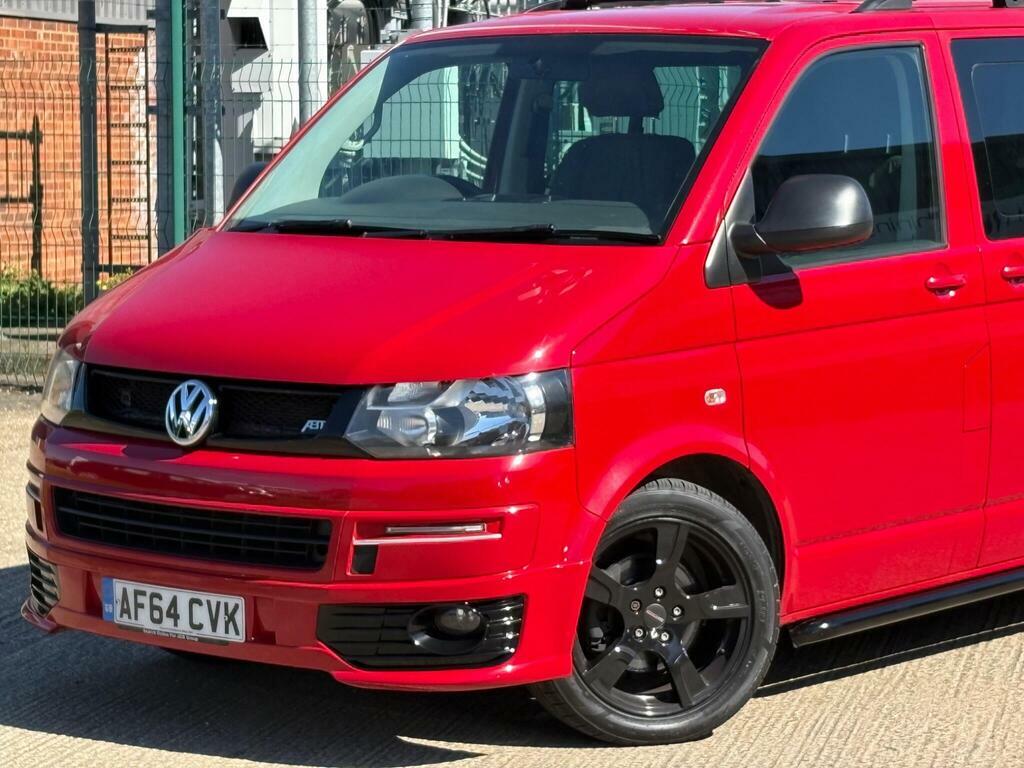 Volkswagen Transporter 2.0 Tdi T32 Highline Kombi L3 H1 Red #5