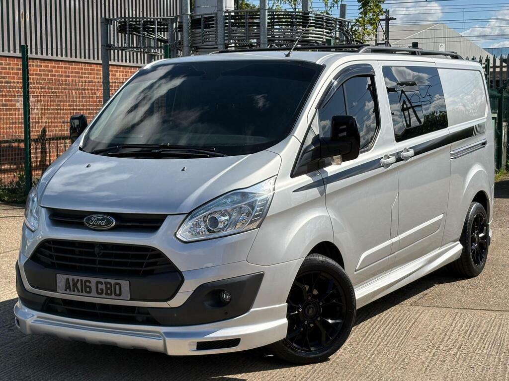Ford Transit Custom 2.2 Tdci 290 Limited L2 H1 AK16GBO Silver #2