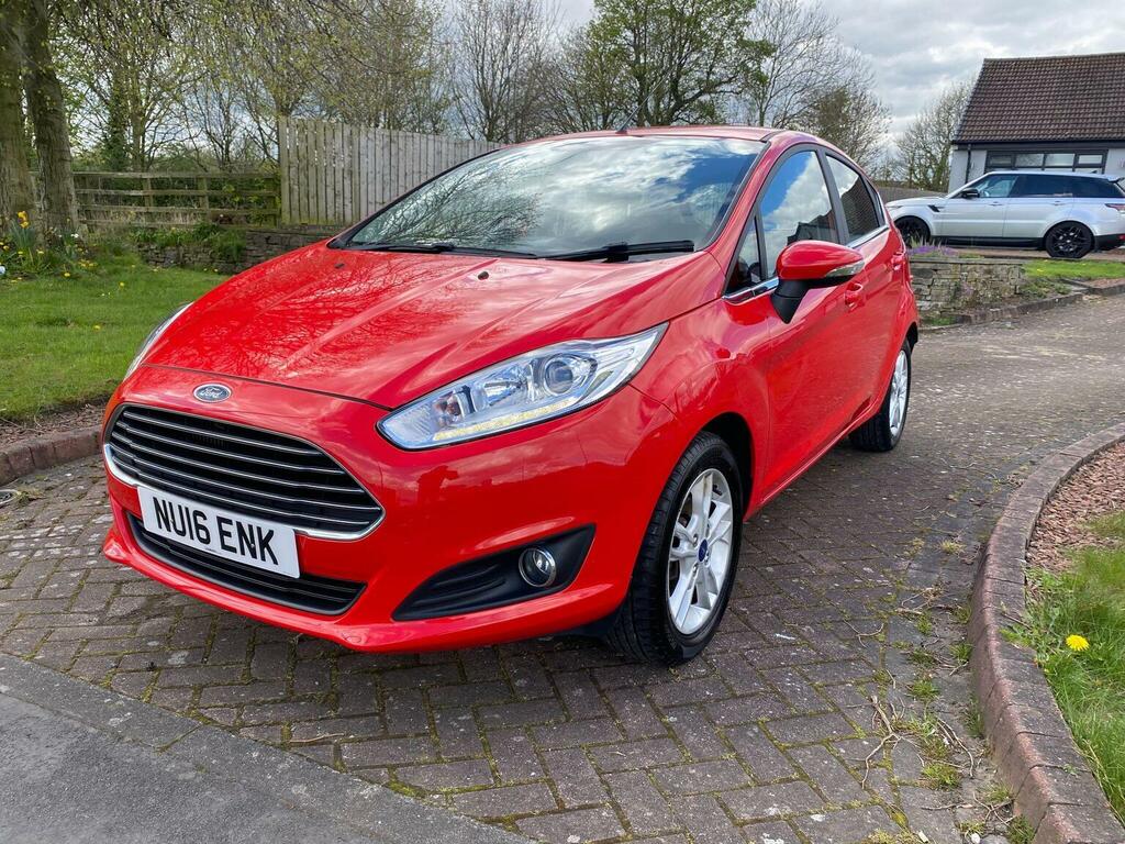 Ford Fiesta 1.0T Ecoboost Zetec Euro 6 Ss 201616 NU16ENK Red #6