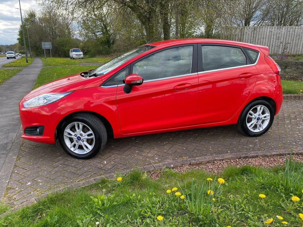 Ford Fiesta 1.0T Ecoboost Zetec Euro 6 Ss 201616 NU16ENK Red #2