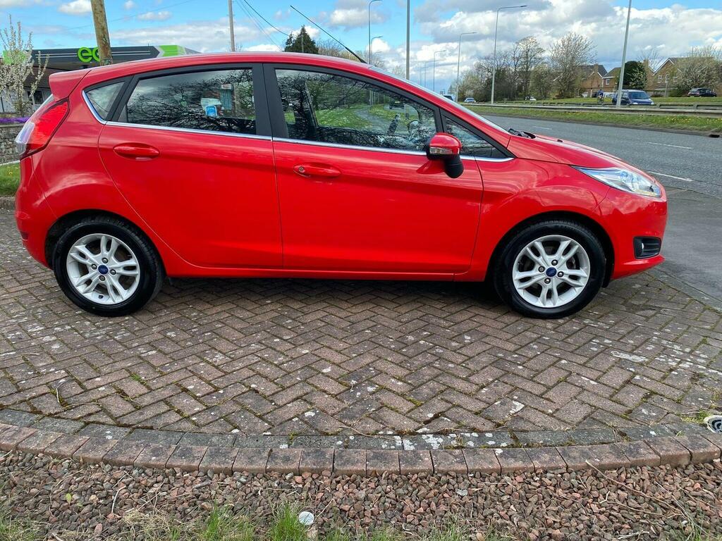 Ford Fiesta 1.0T Ecoboost Zetec Euro 6 Ss 201616 NU16ENK Red #4