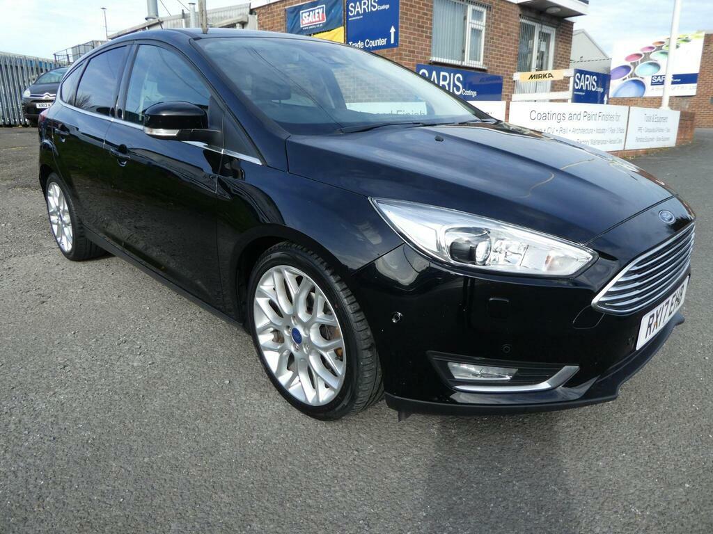 Ford Focus 1.0T Ecoboost Titanium X Euro 6 S S RX17EHB Black #3