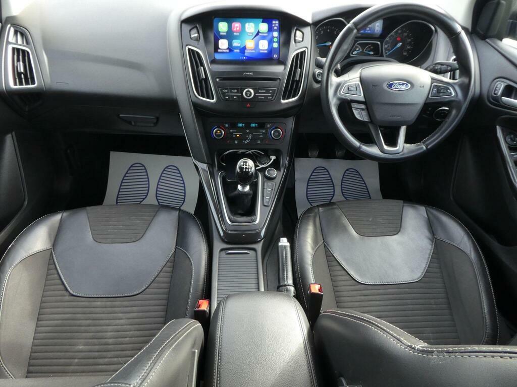Ford Focus 1.0T Ecoboost Titanium X Euro 6 S S RX17EHB Black #6