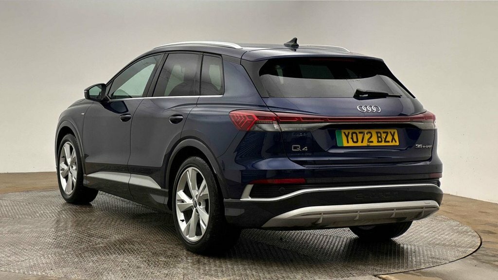 Audi Q4 E Tron Suv YO72BZX Blue #2