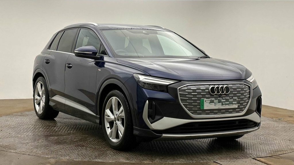 Audi Q4 E Tron Suv Blue