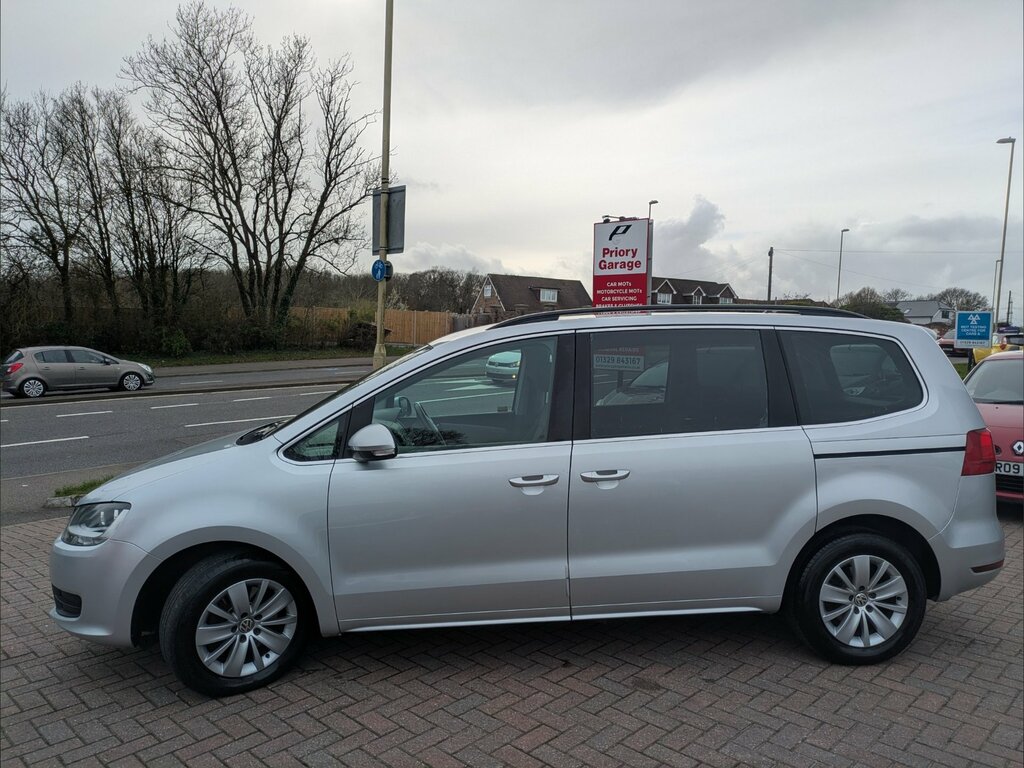 Volkswagen Sharan 2.0 Tdi Bluemotion Tech Se Mpv Dsg Euro Silver #4