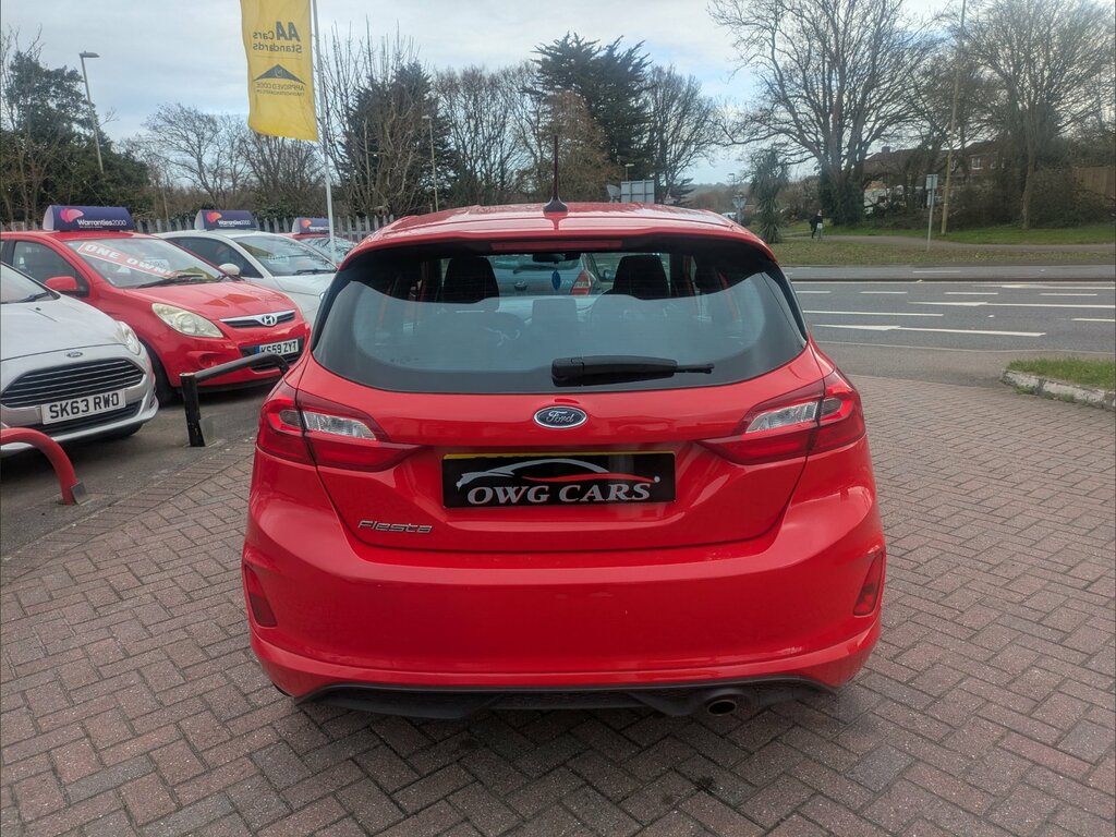 Ford Fiesta 1.0T Ecoboost Gpf St-line Hatchback Man GV19BFE Red #6