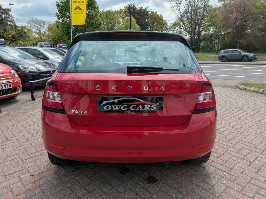 Skoda Fabia 1.0 Tsi Colour Edition Hatchback NJ69HTV Red #6