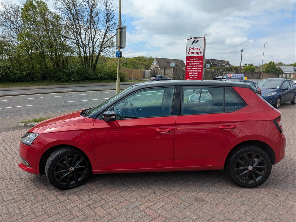 Skoda Fabia 1.0 Tsi Colour Edition Hatchback NJ69HTV Red #4