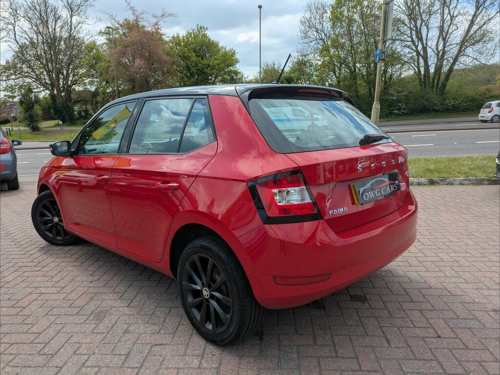 Skoda Fabia 1.0 Tsi Colour Edition Hatchback NJ69HTV Red #5