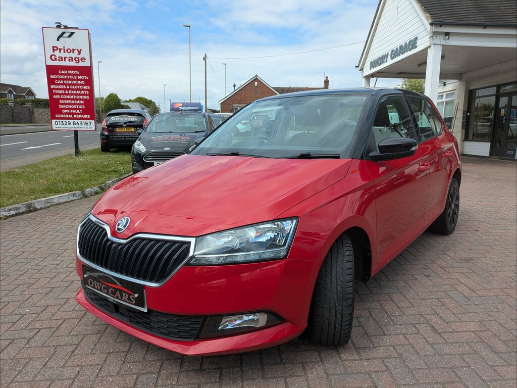 Skoda Fabia 1.0 Tsi Colour Edition Hatchback NJ69HTV Red #3