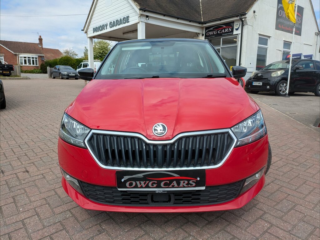 Skoda Fabia 1.0 Tsi Colour Edition Hatchback NJ69HTV Red #2